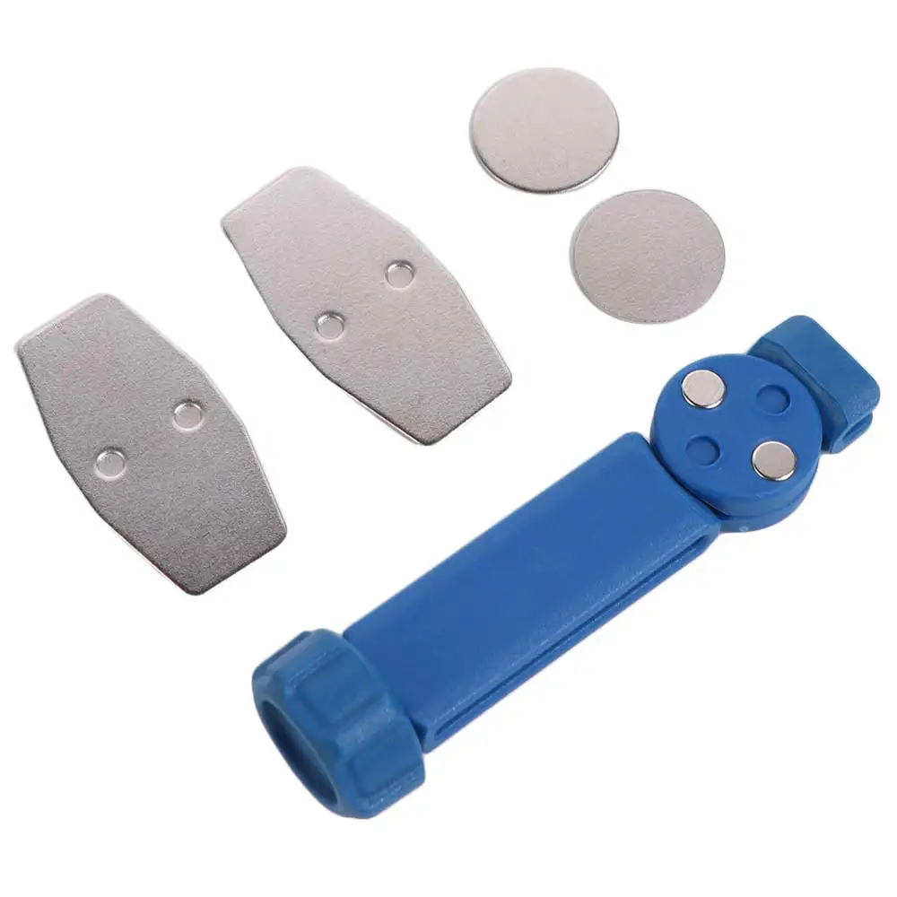 Non-destructive Bicycle Brake Piston Resetter Carbon Steel Wear-Resistant Brake Caliper Reset Tool Precision 360° Rotatable