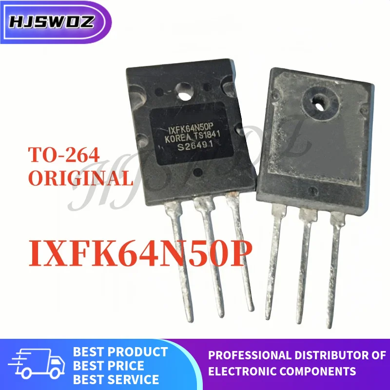 5PCS Original IXFK48N50Q IXFK34N80 IXFK32N100Q3 IXFK64N50P IXFK180N10 IXFK120N65 IXFK64N60P IXFK120N65X2 MOSFET TO-264 In Stock