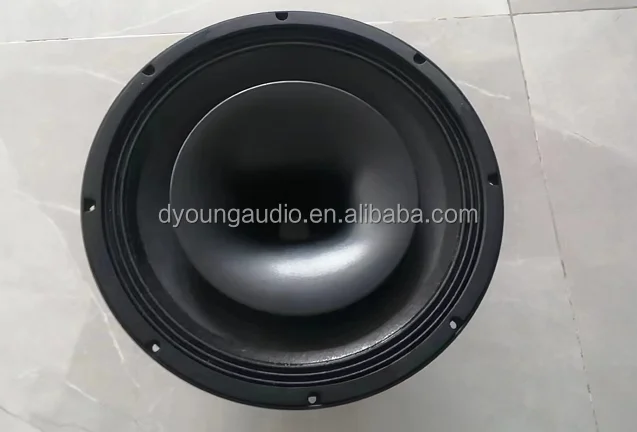 15" professionele coaxiale luidspreker - 75 mm neodymium volledig bereik woofer (600 W RMS, kast van monitorkwaliteit, PA-systeemcomponent