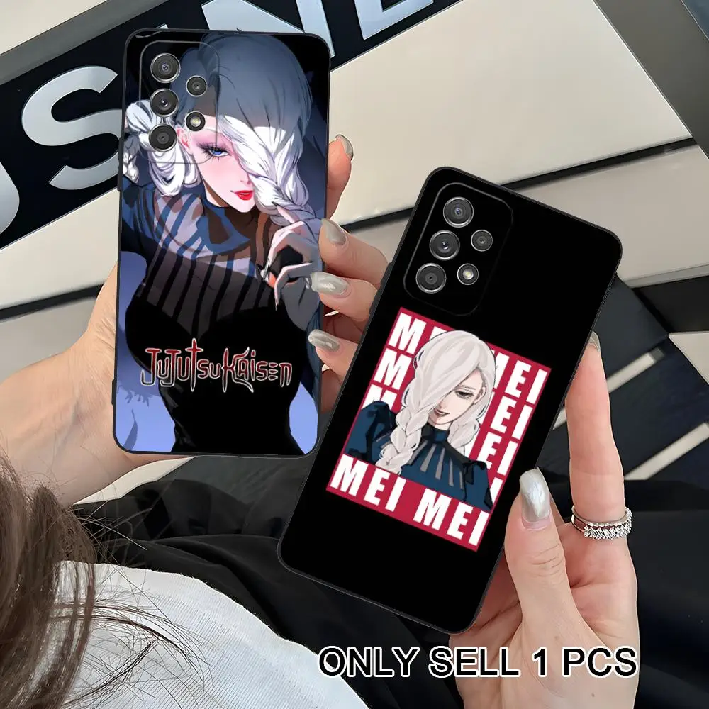 Funda JJK Meimei para Samsung Galaxy A26 25 24 23 22 21 17 16 15 14 13 12 11 5G, Carcasa Protectora de TPU Suave a Prueba de Golpes