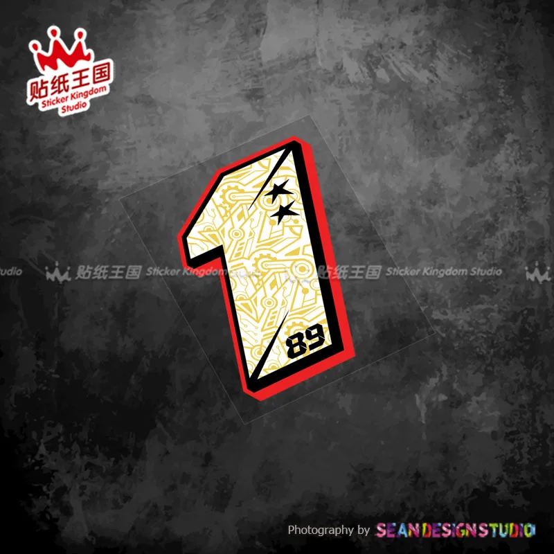For motogp Champion 89 Jorge Martín Motorcycle Decals Waterproof Stickers 27