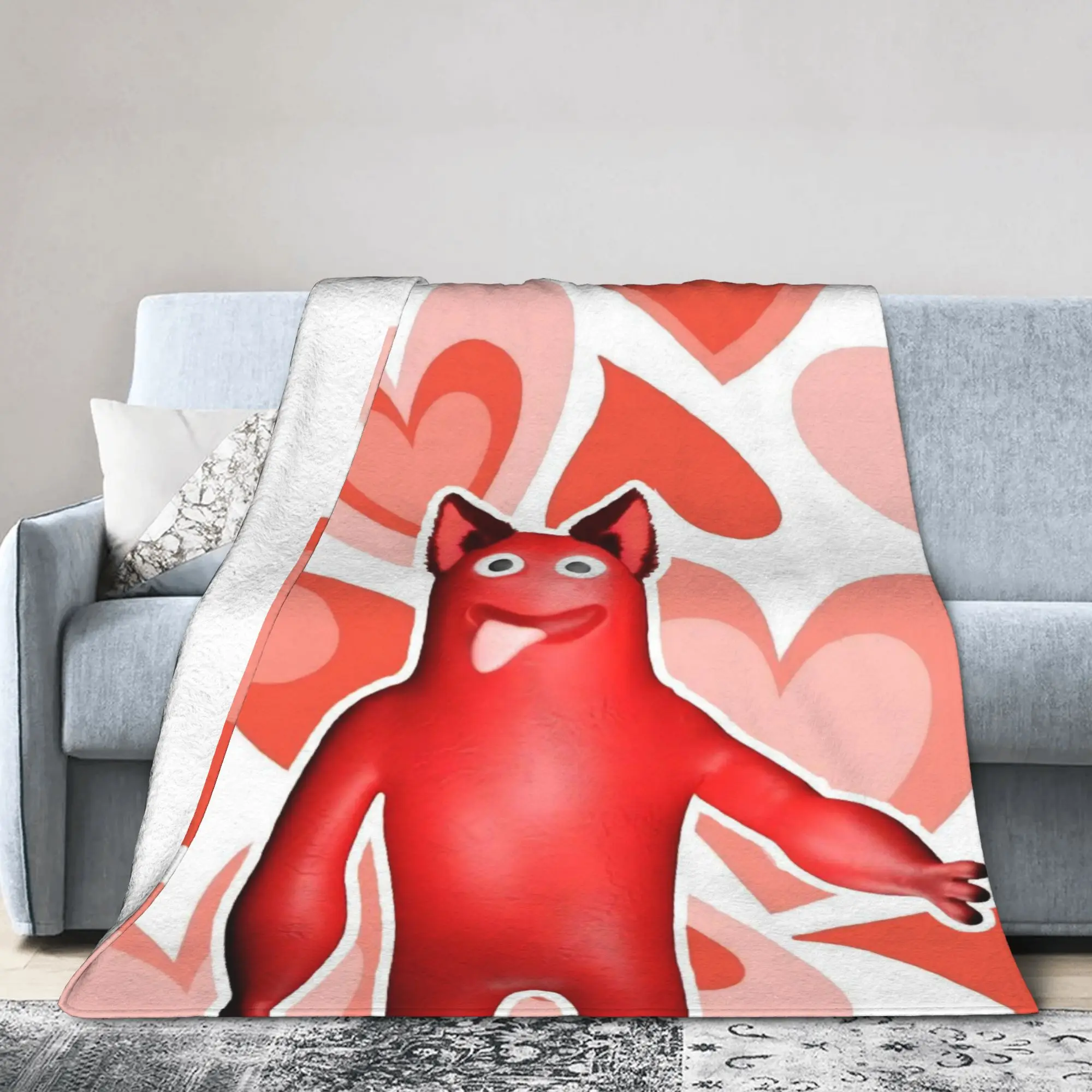 Gartens Banbans Horror Game Blankets  Flannel Throw Blankets Bed Sofa Decoration Soft Warm Bedspread