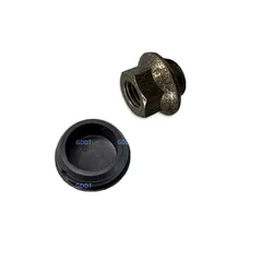2 Pcs Front Window Glass Wiper Arm Nut for Pajero 2nd MB623308 Rubber Holder for Montero V32 Windscreen Cleaner Cover MB623309