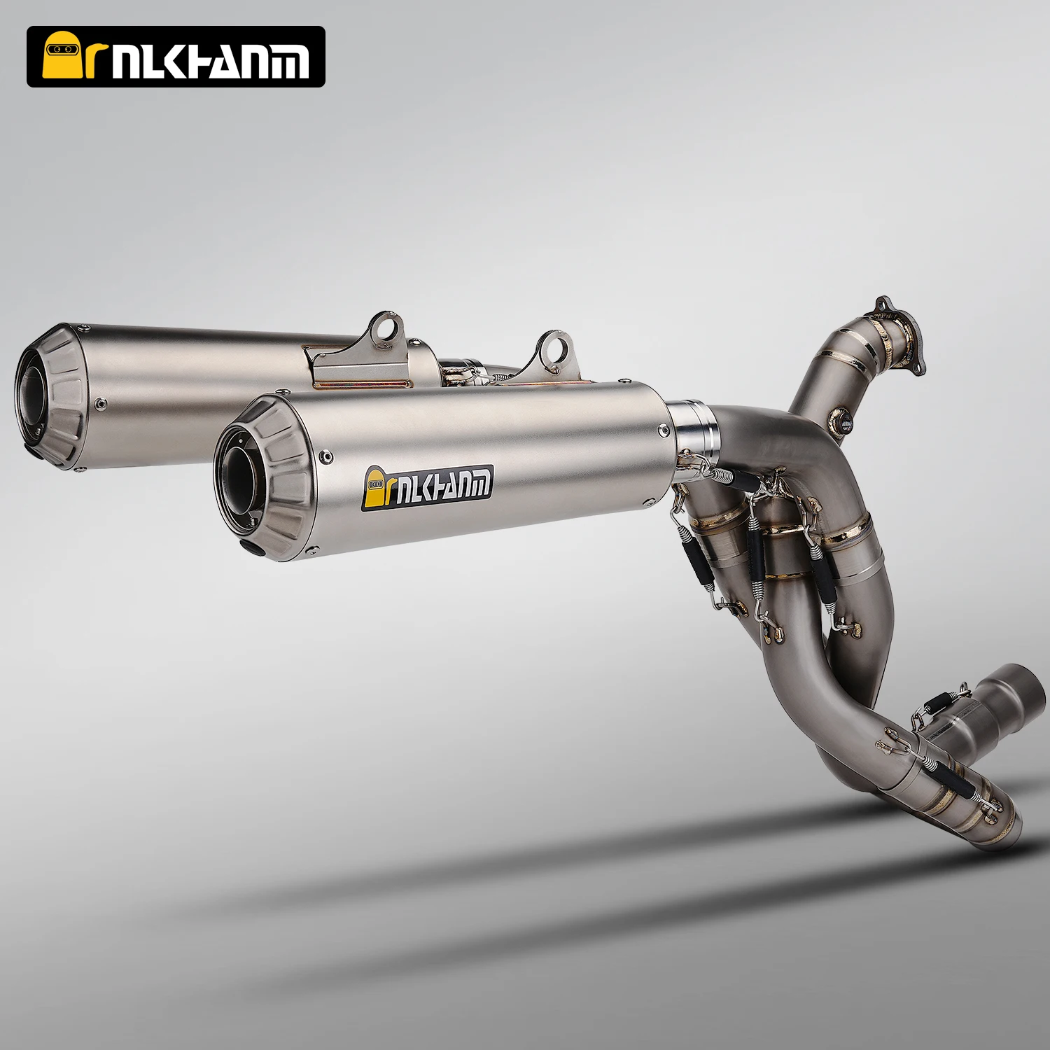 

For Ducati 950 Motorcycle exhaust system modified with titanium alloy front dual outlet escape muffler for Ducati SuperSport 950