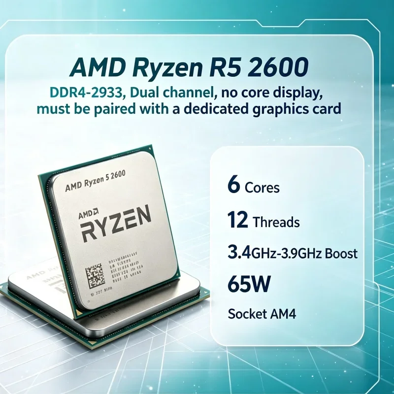 amd-ryzen-5-2600-cpu-processor-6-core-12-thread-34ghz-65w-pcie-30-platform-am4-r5-2600-desktop