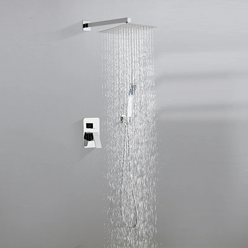 wall-mounted bathroom shower faucet