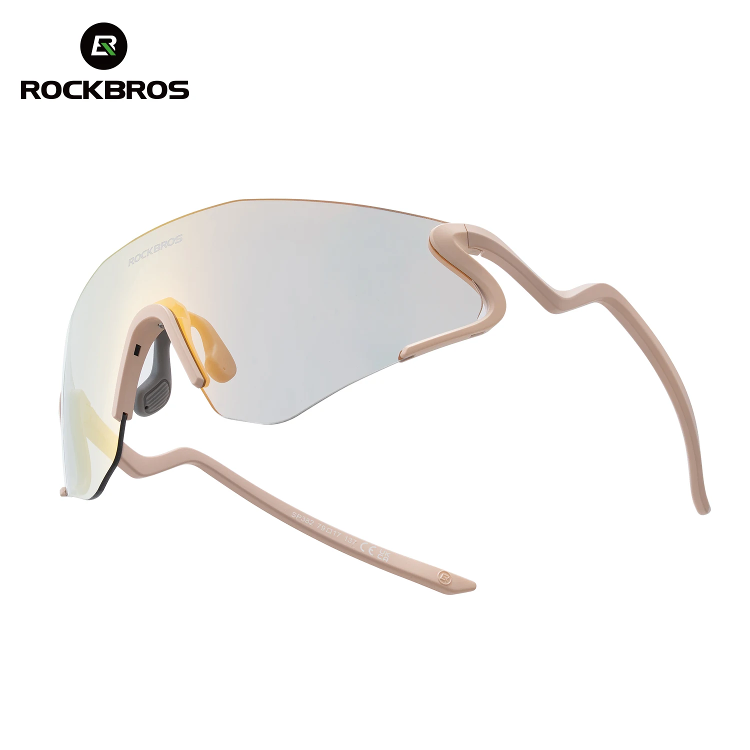 AliExpress ROCKBROS Photochromic Cycling Glasses Windproof Dustproof UV400 Protection Glasses Cycling Outdoor Sports Sunglasses Unisex