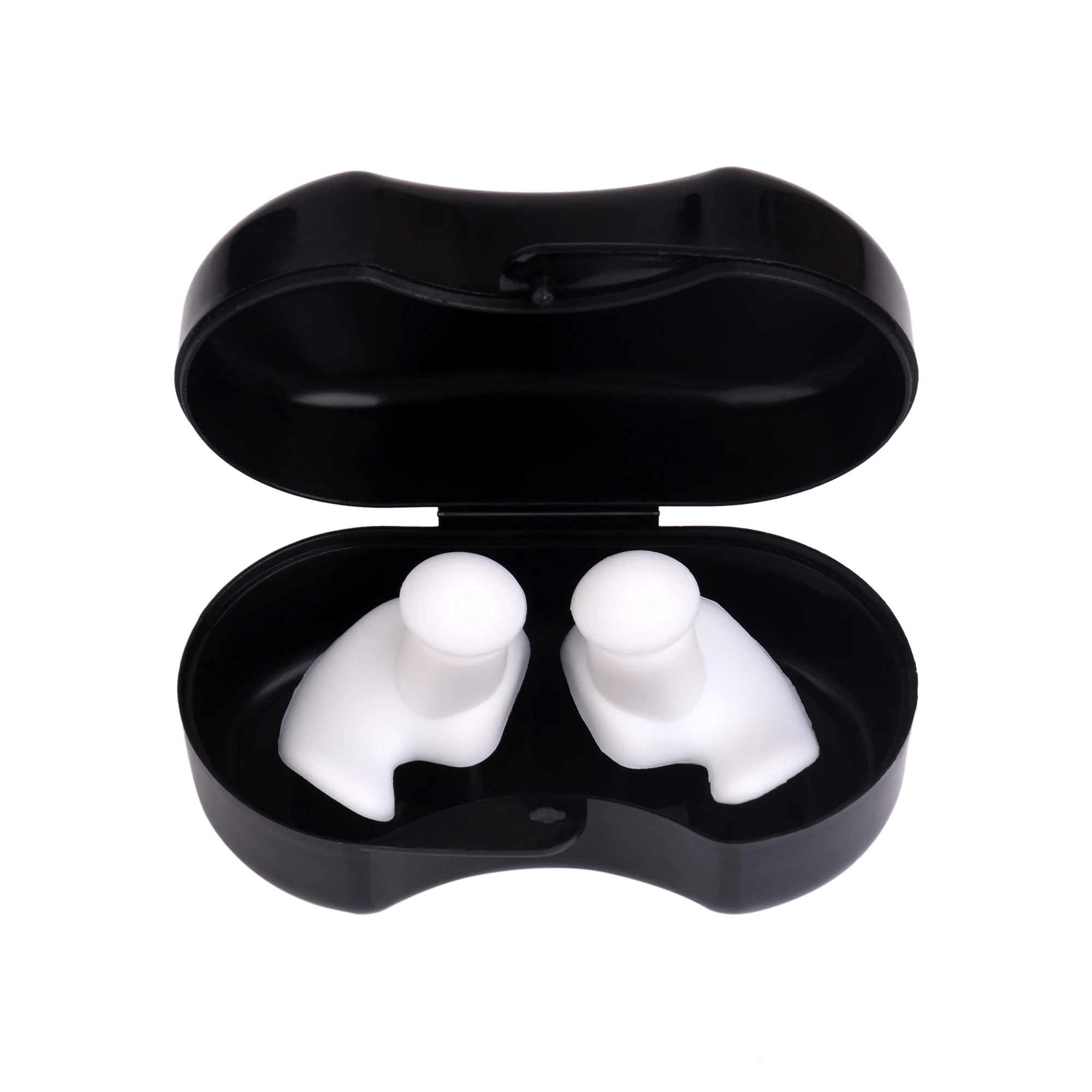 2PCS Schwimmen Ohrstöpsel Wasserdicht Wiederverwendbare Silikon Ohr Stecker Tauchen Sport Stecker Für Wasser Surf Duschen Bade Zubehör – Detail 7