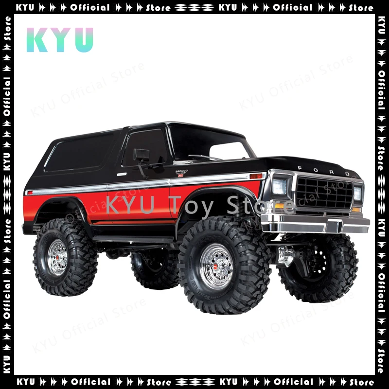 Traxxas Ford Bronco Ranger Xlt Simulation Model Climbing Car 82046-4 Remote Control Off-Road Vehicle