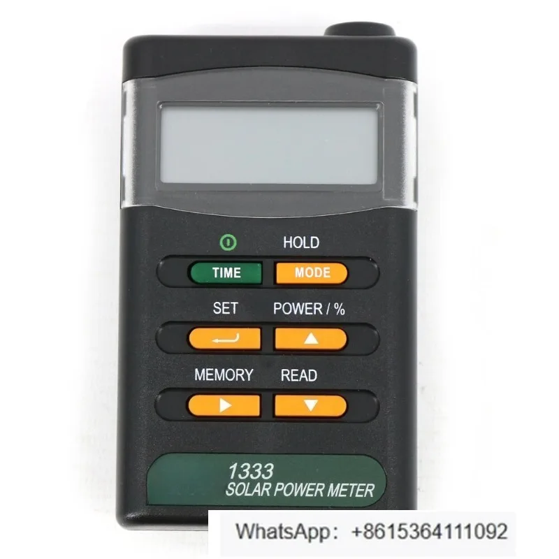 Tester Solar Power Meter Radiation Detector 1333 Cell Energy Software