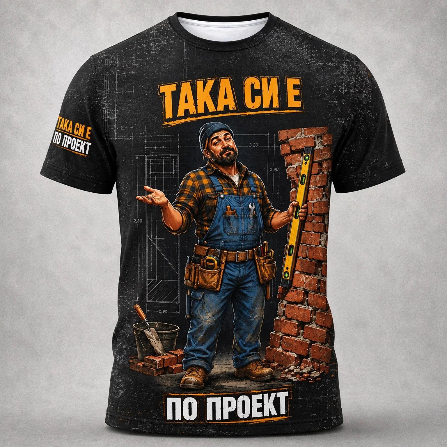 Men Auto Mechanic Graphic T-Shirt, Quick Dry & Breathable. Tire Repair Print for Garage Workers Car Enthusiast Wear