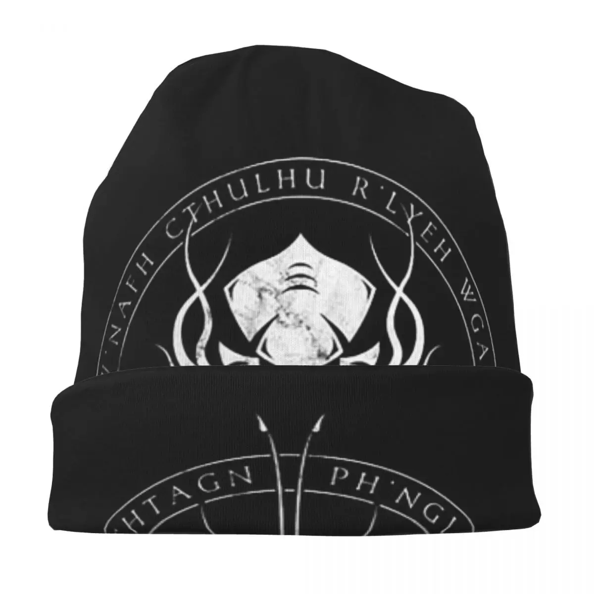 Lovecraft Great Cthulhu Skullies Beanies القبعات الدافئة الخريف الشتاء في الهواء الطلق قبعة محبوك قبعات بونيه للجنسين الكبار