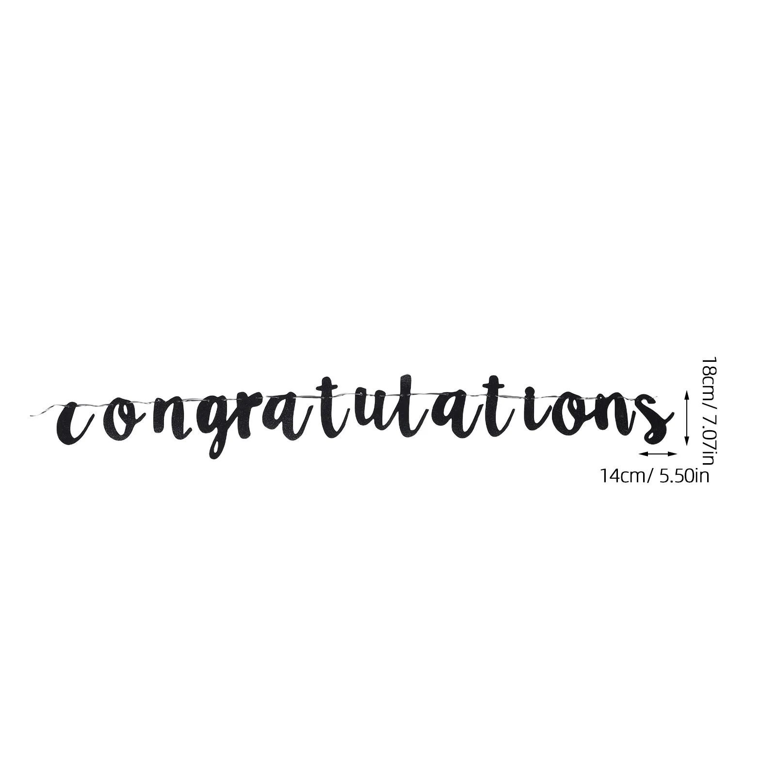 Graduation Hanging Banner Decor for College High School Senior Parties Celebratory Congratulation Photo Prop Backdrop Wall