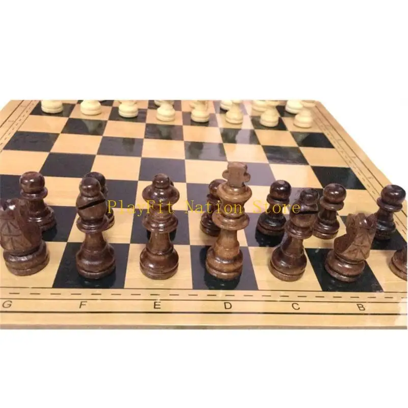

242F Handcrafting Chess Game Board Set Chess Board for Kids Adult Travel Chess Game