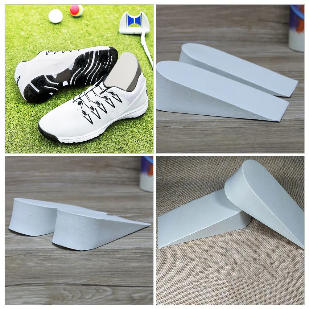 

4pcs Invisible Height Increase Insole Heel Lift Inserts Foam Insoles For Sneakers Boots Shoes Foot Care Tool