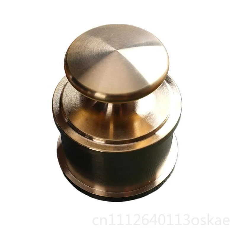 Brass leather paperweight, handmade DIY leather tools, solid paperweight, setting pressure-free 900g