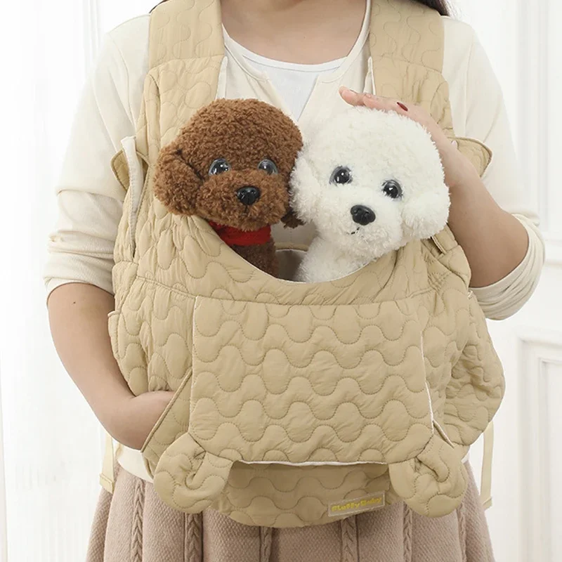 Winter Chest Pet Bag Extra Large Capacity Dog and Cat Bag Waterproof and Wind Resistant Portable Pet Bag backpack carrier 애견가방