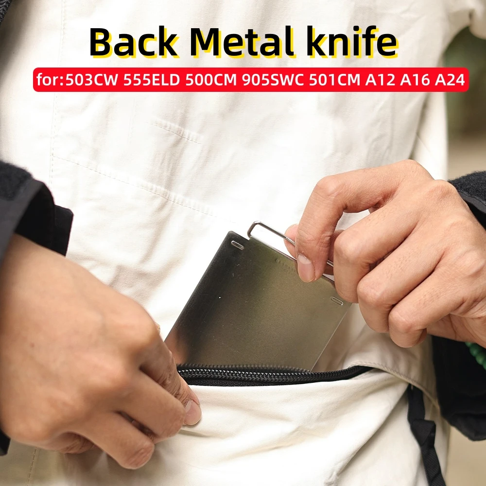 Dark Grid Back Insertion Mtal Knife Seat Adapter Bracket for Hasselblad 503CW 555ELD 500CM 905SWC 501CM A24 Camera Accessories