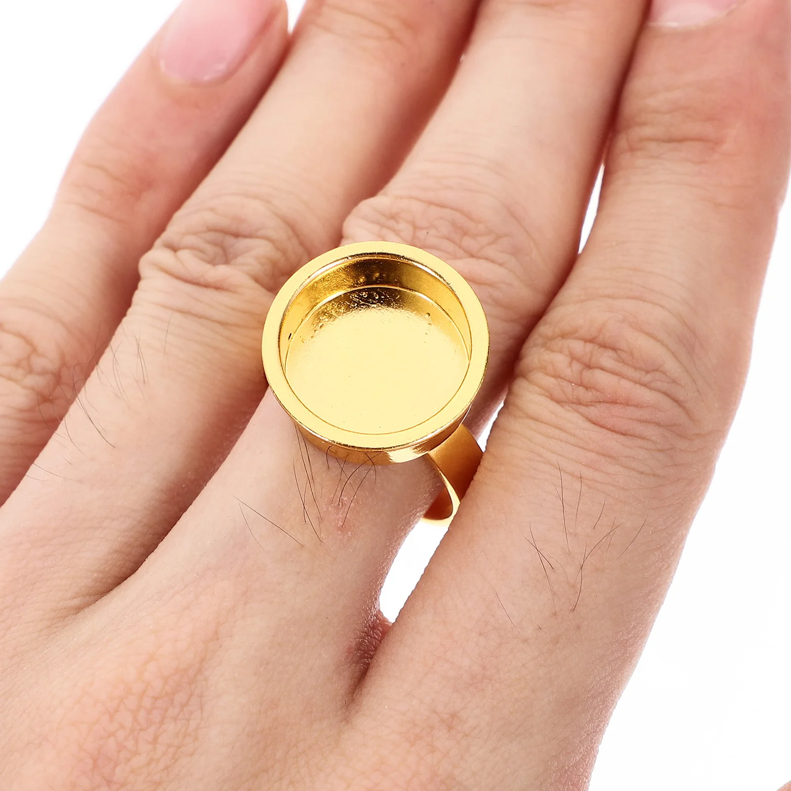 

5 Pcs Lash Extension Glue Holder Eyelash Ring Rings Extensions Cup Supplies for