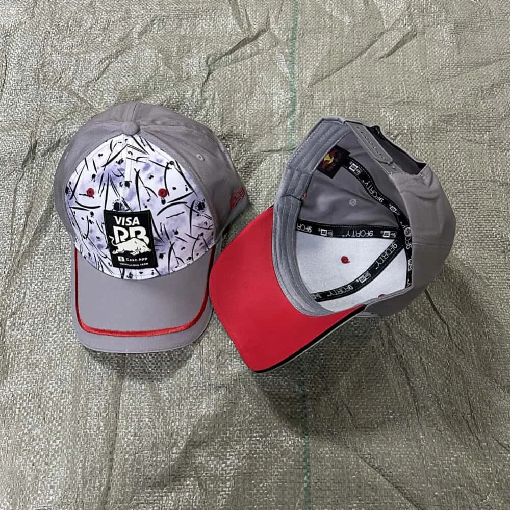 새로운 그레이 레드불 야구 모자 Visa Cash App RB 2025 Jannanese GP 유키 츠노다 9 세븐스 캡 남성용 및 여성용 레드불 썬 모자