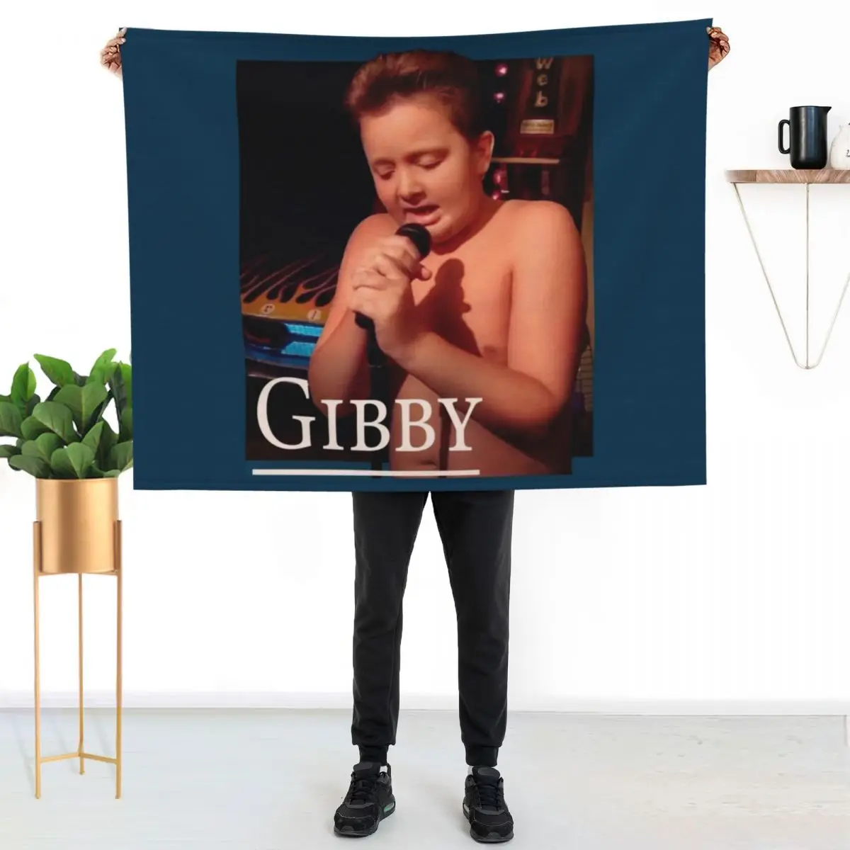 GIBBY SINGIN iCARLY- New gift Throw Blanket blankets ands Thermal Soft Plush Plaid Sofa Soft Big Luxury St Blankets