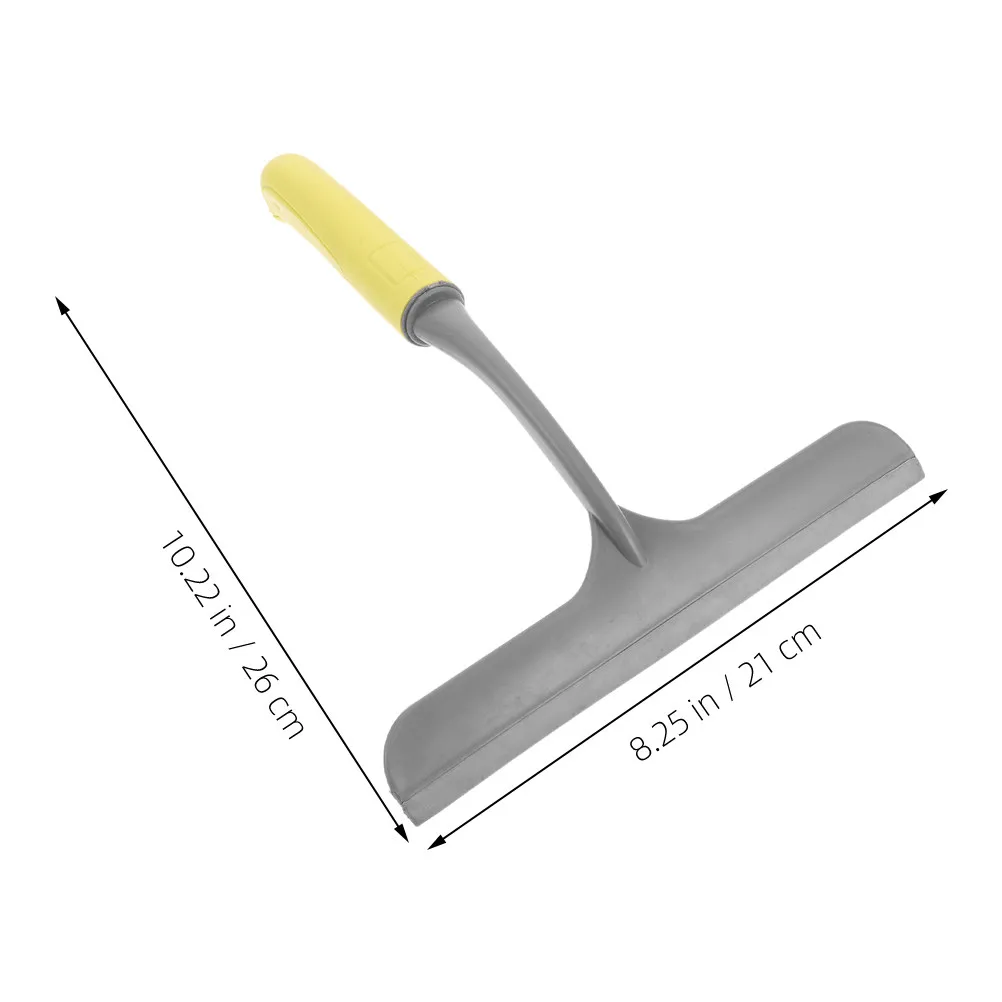 2Pcs All Purpose Glass Squeegee for Rvs Bathrooms Streak Free Water Removal Tool for Shower Doors Windows Mirrors PP Tpr Build