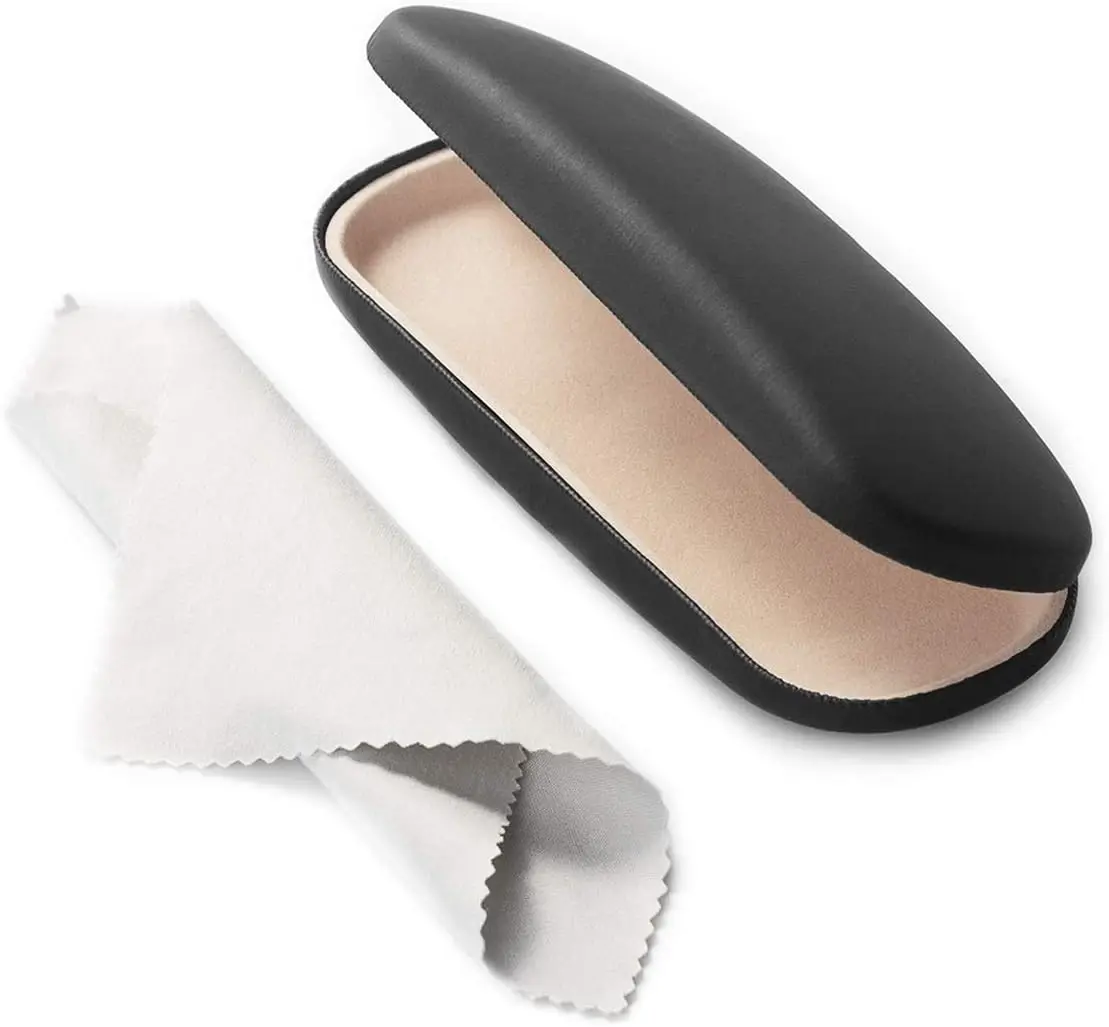 

Hard Shell EVA Eyeglasses Case – Durable Protective Glasses Holder with Soft Velvet Lining