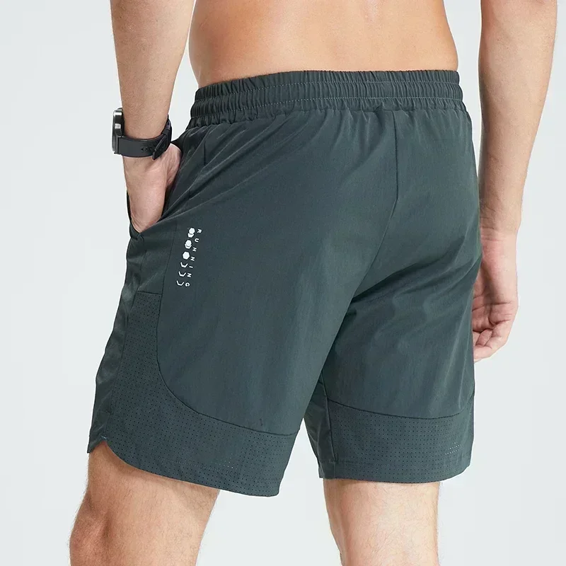 Pantaloncini da corsa sportivi da uomo estivi palestra Jogging allenamento sudore abbigliamento sportivo pantaloni sportivi da esterno Skorts