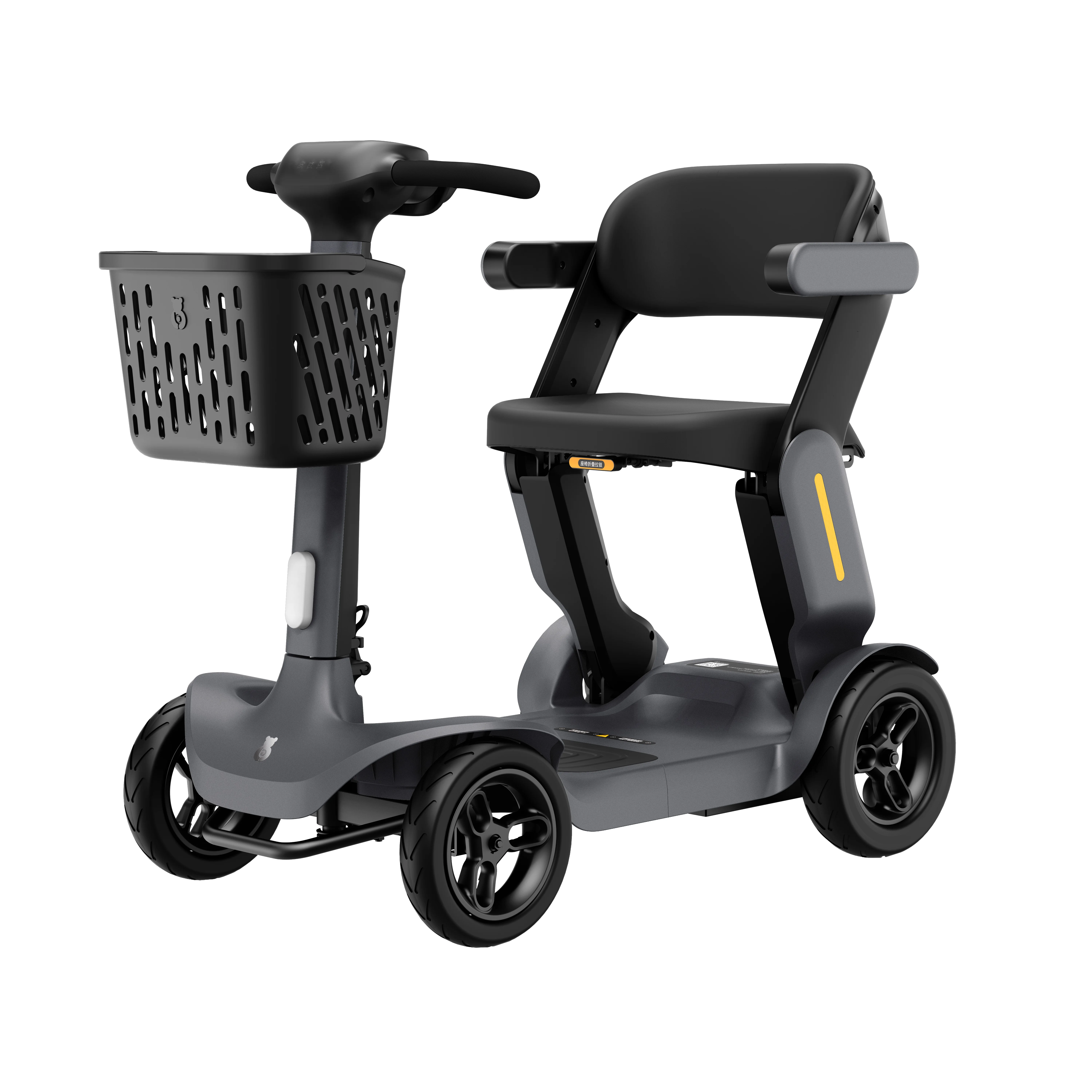 Off-Road Folding Elderly Automatic Electric Scooter Electric 4-Wheel Lithium Battery