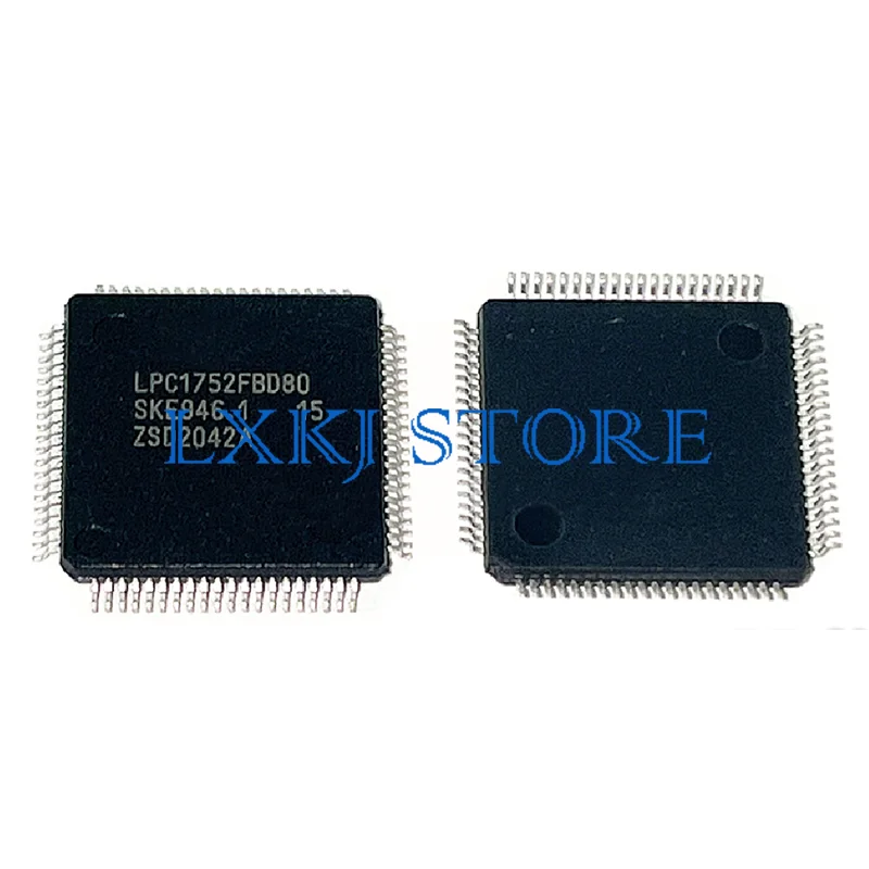 

10pcs/Lot LPC1752FBD80 LPC1752 LQFP-80