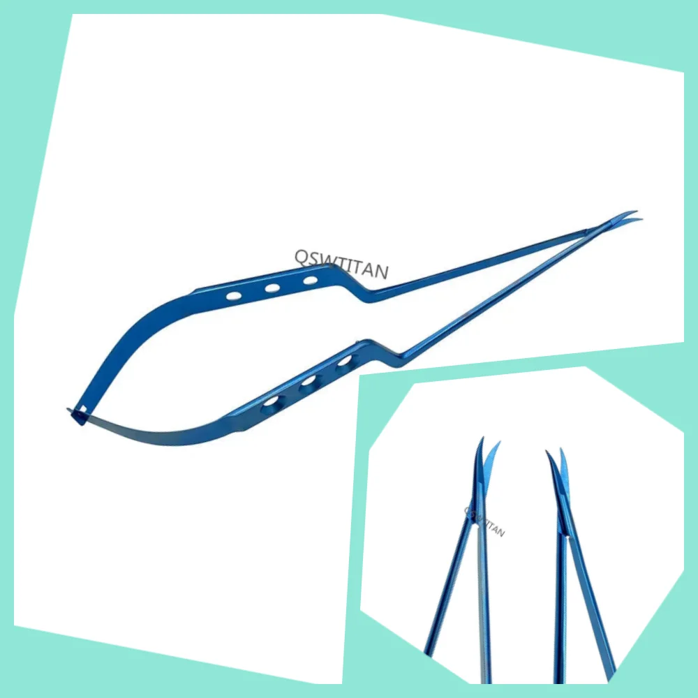 

Микрохирургические ножницы Shark Blade Titanium для микро- и нейрохирургии