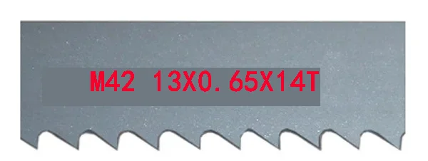 5 Stuks Draagbare Bandzaagbladen 1140 Bandzaagblad M42 Bimetaal Metaal Snijden 1140 1638 13 0.65mm 14/18 6 6/10 10/14 14 24TPI