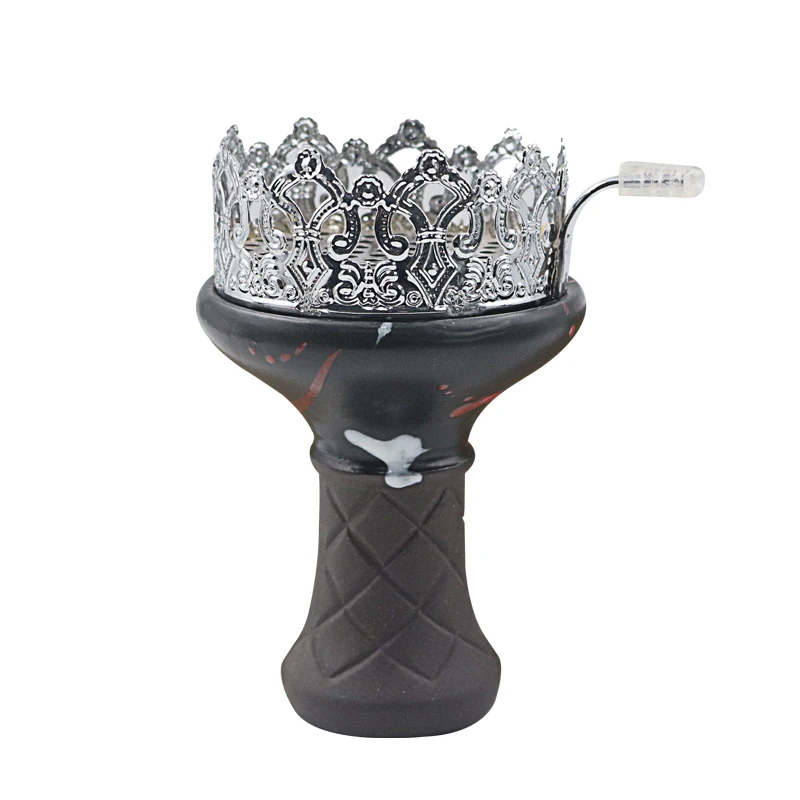 1PC Ceramic Hookah Tobacco Bowl For Shisha Sheesha Chicha Narguile Shisha Bowl Cachimbas Water Pipe Accessories view 3