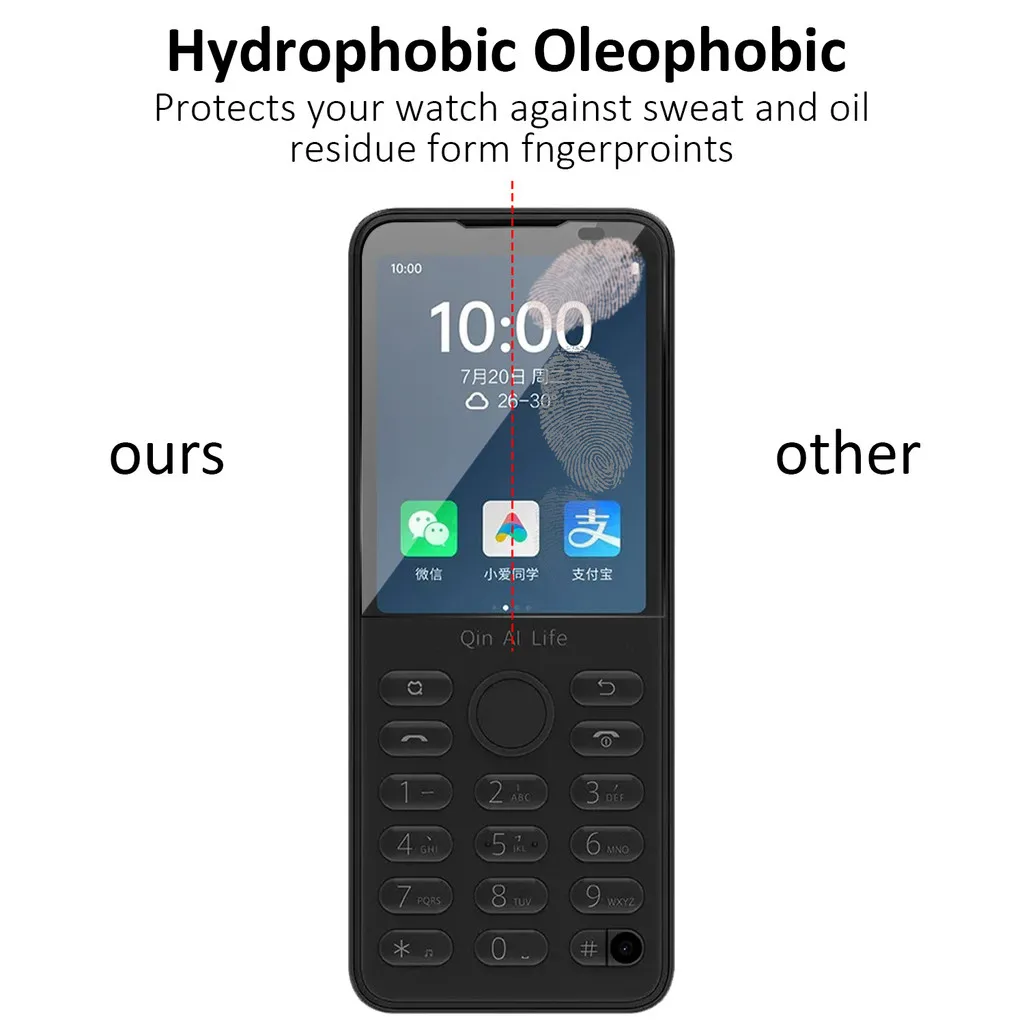 Für Xiaomi Qin F221/F21 Pro PLUS/Qin F22 Pro 8K gehärtetes Glas Displayschutzfolie Schutzfolie Schutzschild 9H Schutz – Detail 6