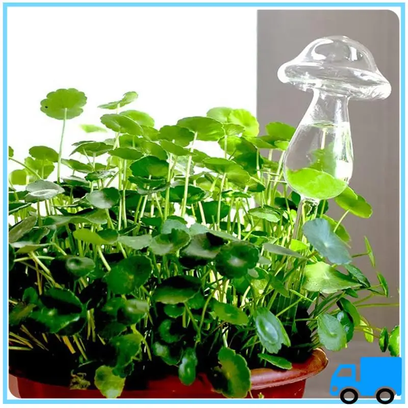 

Latest 4 Pack Mushroom Self Watering Spikes Plant Watering Devices For Indoor And Outdoor Plants