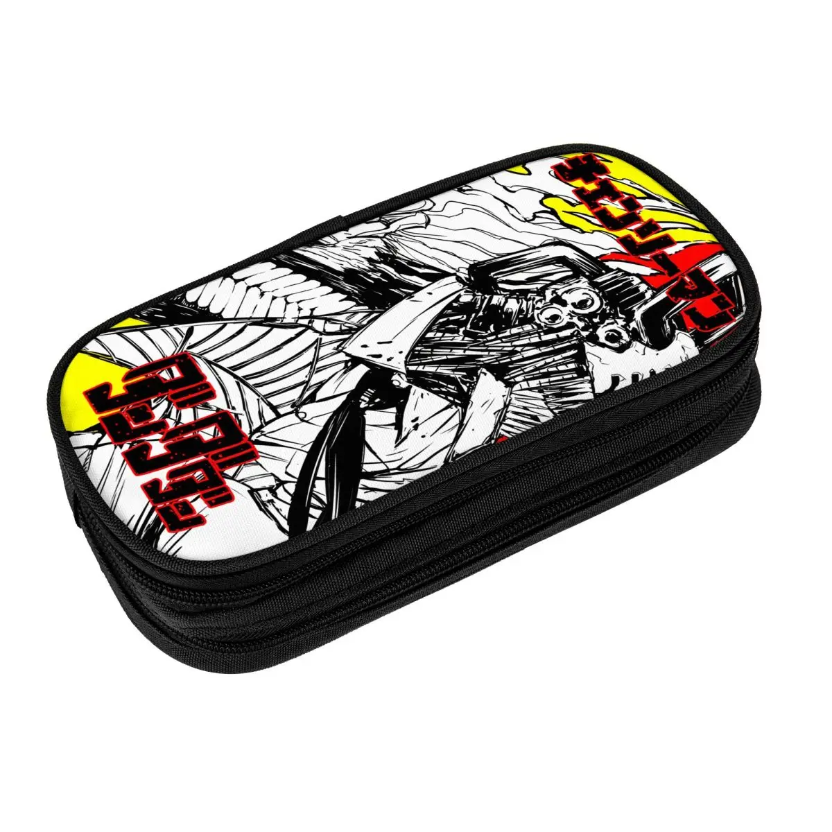 Dandadan Anime Character-bayingimg Pencil Case University Pen Box Boy Girl Double Layer School Pencil Cases Stationery Organizer