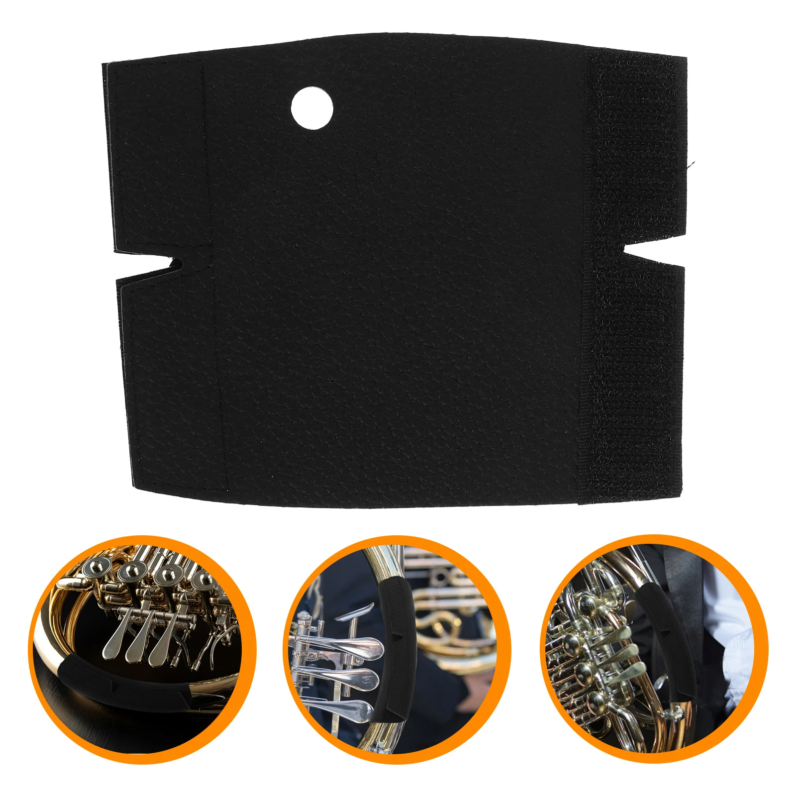 

French Horn Gloves Guard Replacement Lever Pads Fake Hand Accessories Wrap Rest Cover Holder