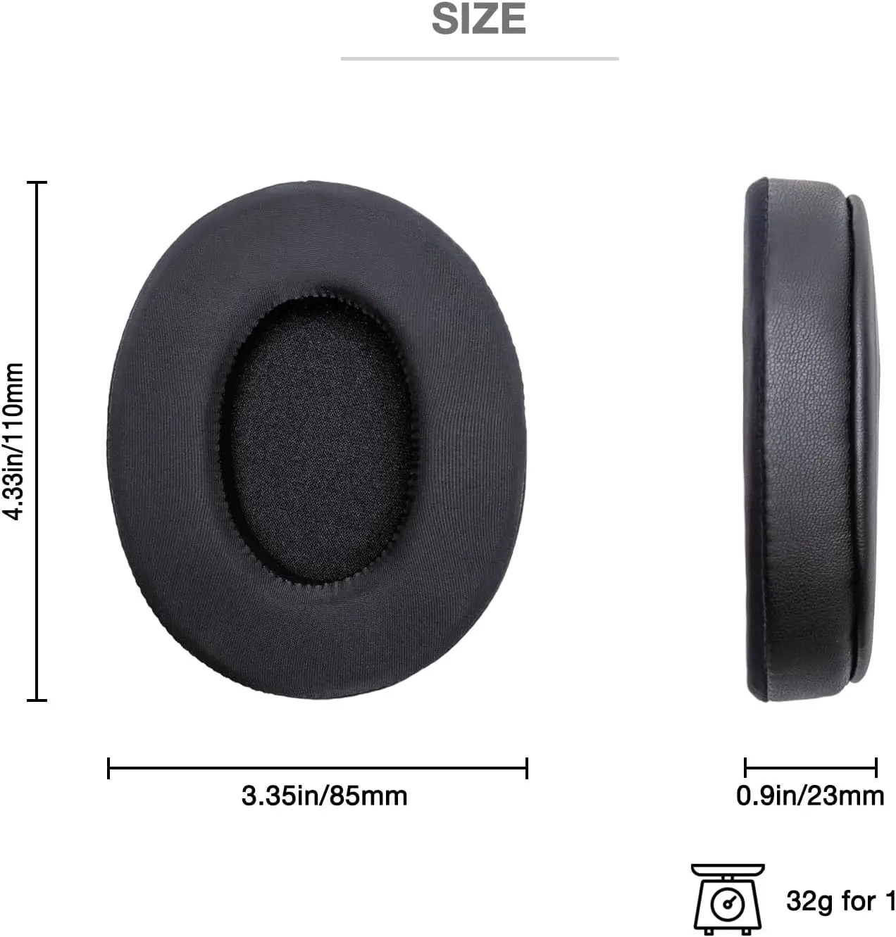 冷却ジェル交換パッド,hd280 pro,sennheiser hd280シリーズHD280-Pro hd281,hmd280,アイスクロスカバーと互換性があります