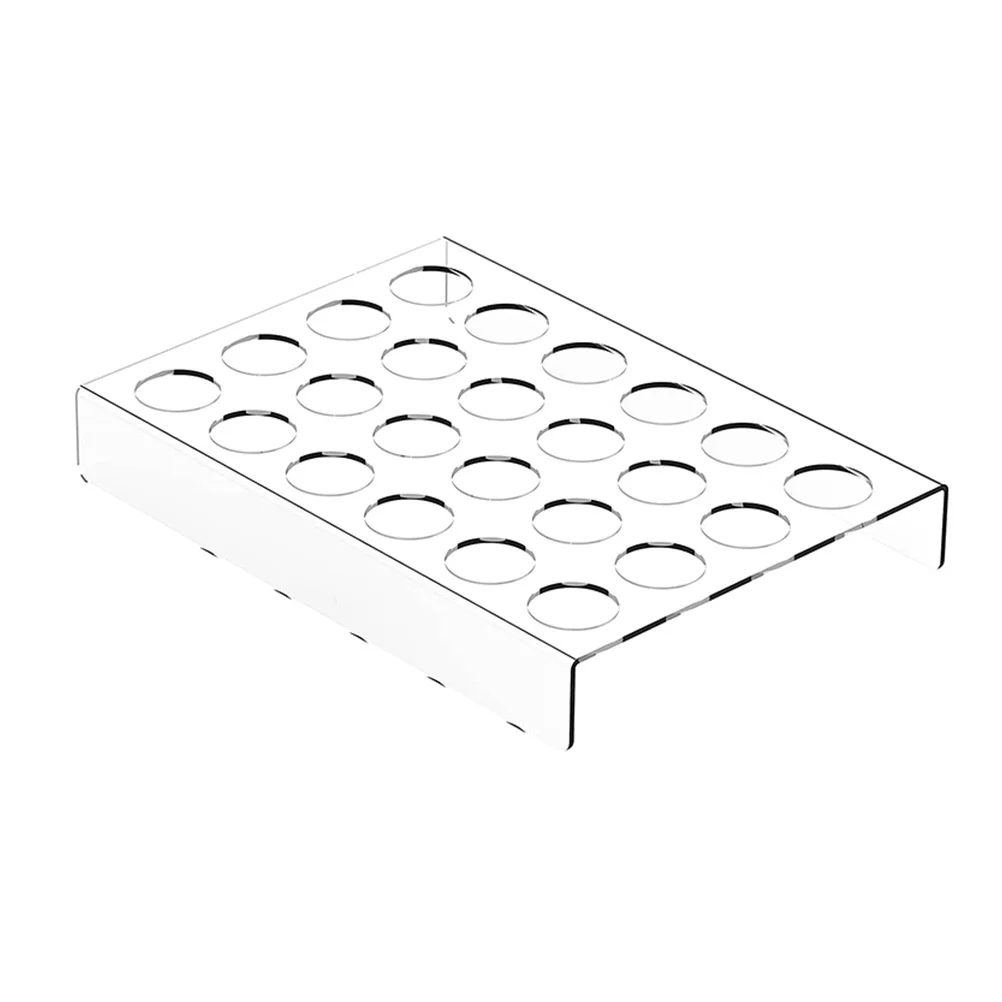 

Стеллаж для демонстрации кофейных капсул, акриловый прозрачный держатель для кофейных капсул большой емкости, органайзер, кухонная полка для хранения