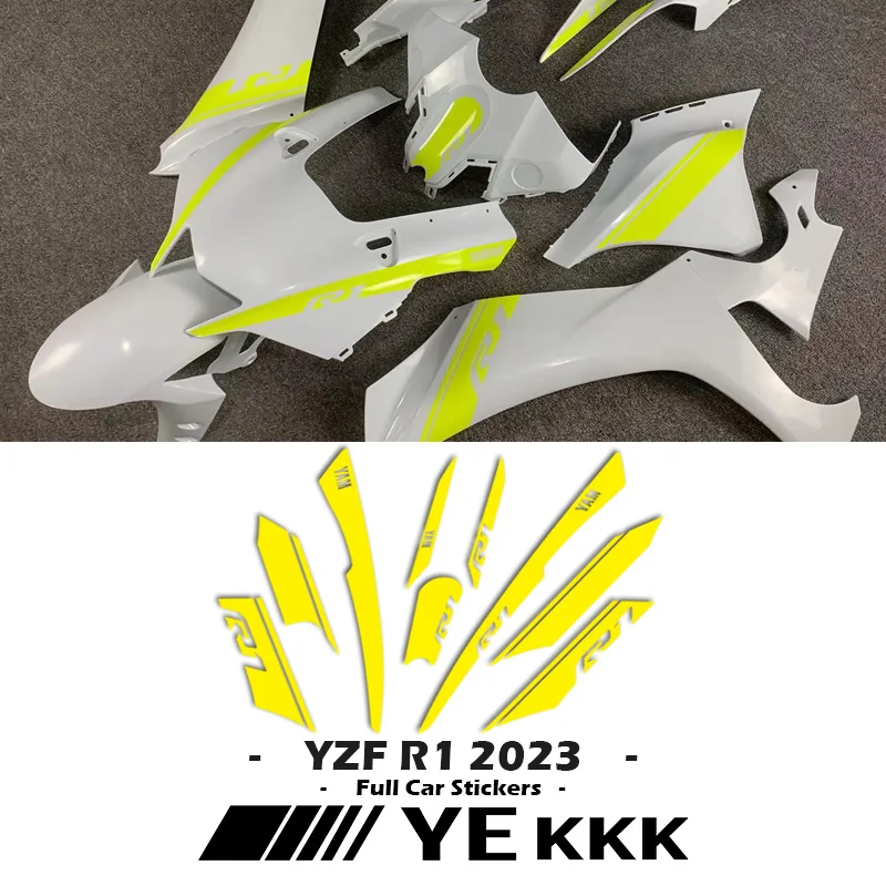 

Наклейка на автомобиль для YAMAHA YZF-R1 YZF-R1M 2023-2020, новая полная наклейка на автомобиль, пользовательская версия, новая R1 2023, 2022, 2021, 2020