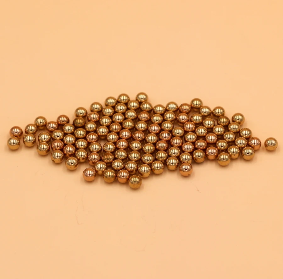 Brass Ball ( H62 ) 6mm 6.35mm (1/4'') 6.75mm 7mm 8mm Precision Solid Bearing Balls For Valve Furniture Rails And Safety Switches