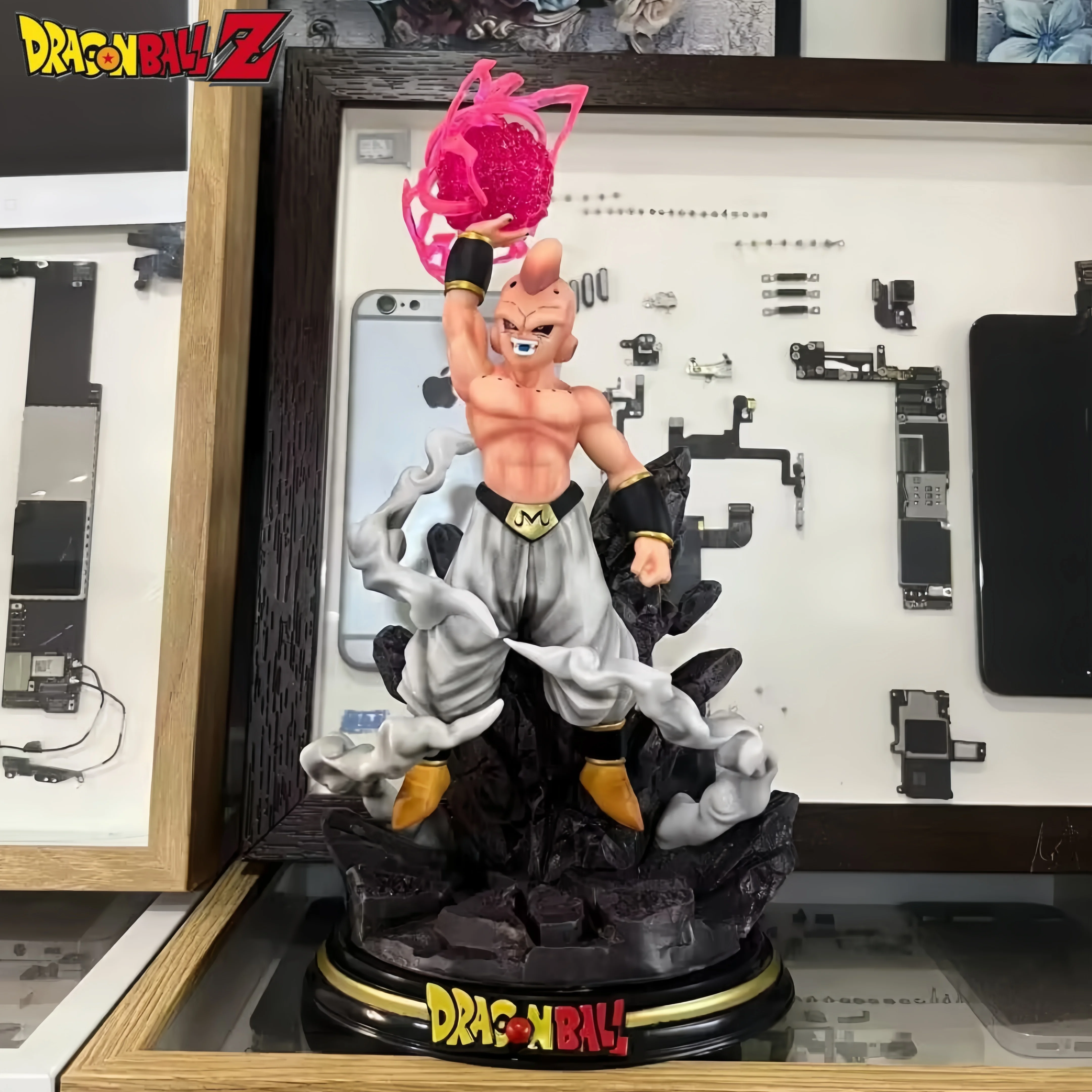 25cm Dragon Ball Z Majin Buu Junsui Figurki Anime Gk Figurka Dbz Model Statuetka Pvc Zabawki Dekoracja Pulpit Kolekcjonerski Prezent Świąteczny