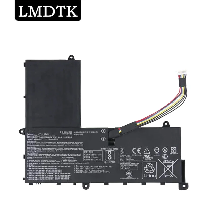 

LMDTK New B31N1503 11,4 V 48WH Аккумулятор для ноутбука ASUS EeeBooK E202SA R206SA E202SA-1B/1E E202SA-FD001