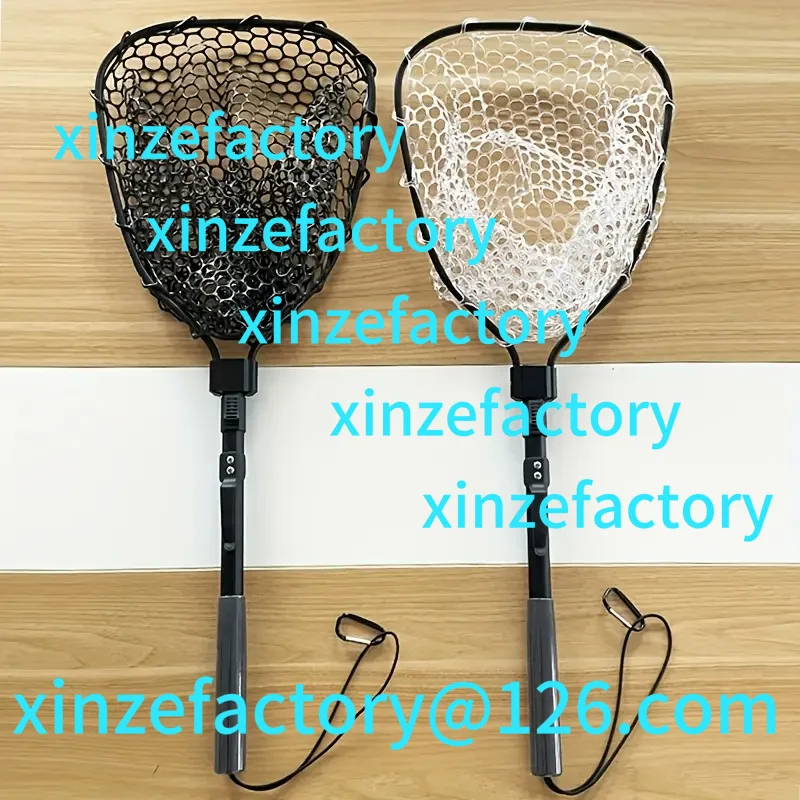 

Customization 1pcs Portable 29.33in Length Folding Fishing Brail Net Lightweight Aluminum Alloy Frame Fishing