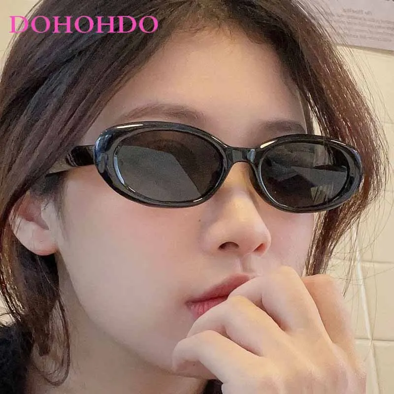 

New Fashion Brand Designer Sunglasses Luxury Small Oval Glasses Women Summer Traveling Driving Shades Sunglasses Female UV400