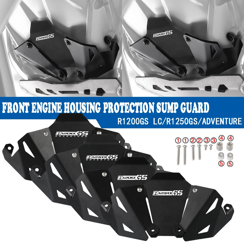 For BMW R1200GS LC Adventure /Rallye R1250GS ADV R1250 GS RALLYE Motorcycle CNC Engine Protection Plate Protector Housing Cover 