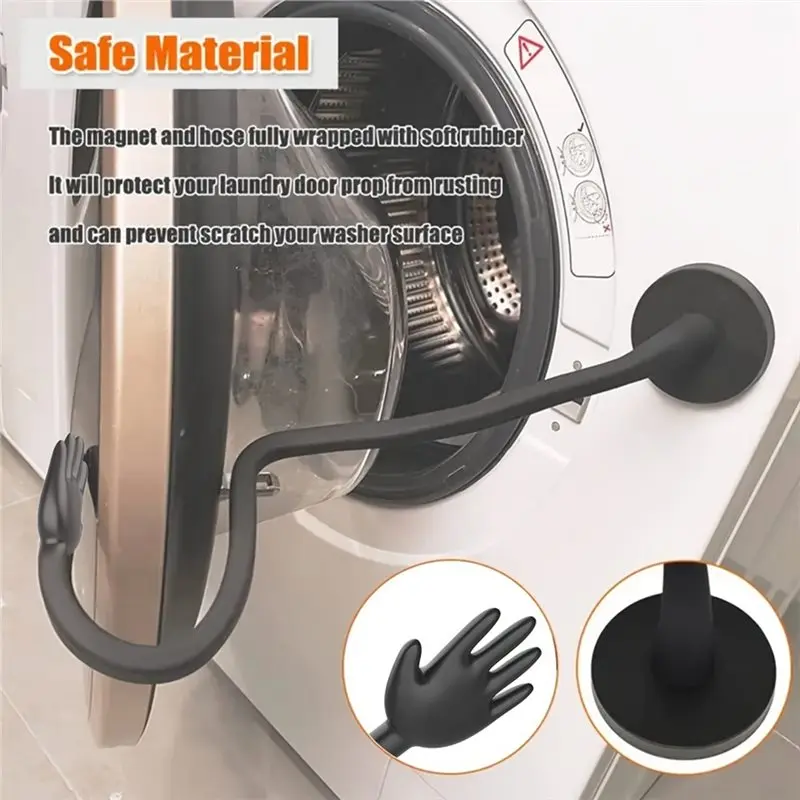 A28F-стопор для дверной опоры стиральной машины и сушильной машины, гибкий силиконовый гибкий, прочный для удаления свежести и запаха, аксессуар для стиральной машины и сушилки