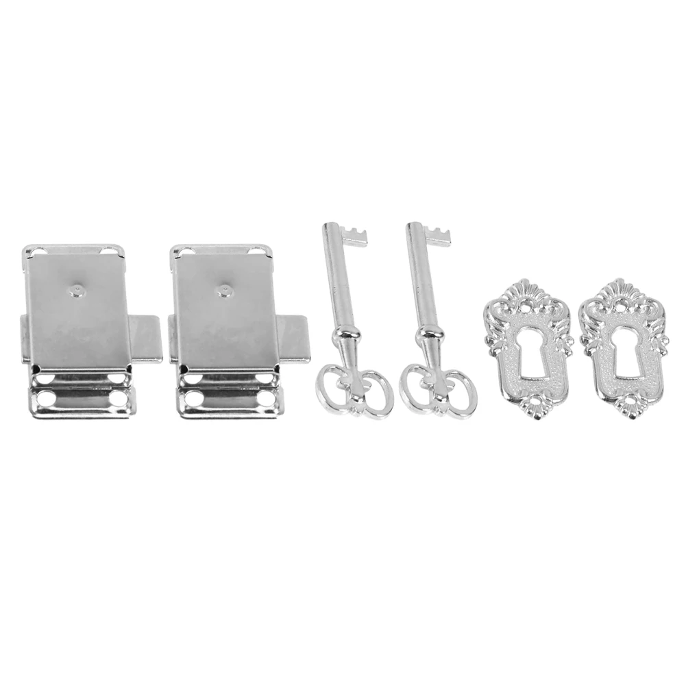 

Furniture Door Classic Lock Cabinet Door Locks Hardware Wardrobe Cupboard Antique Style Cabinet Door Locks For Furniture Box