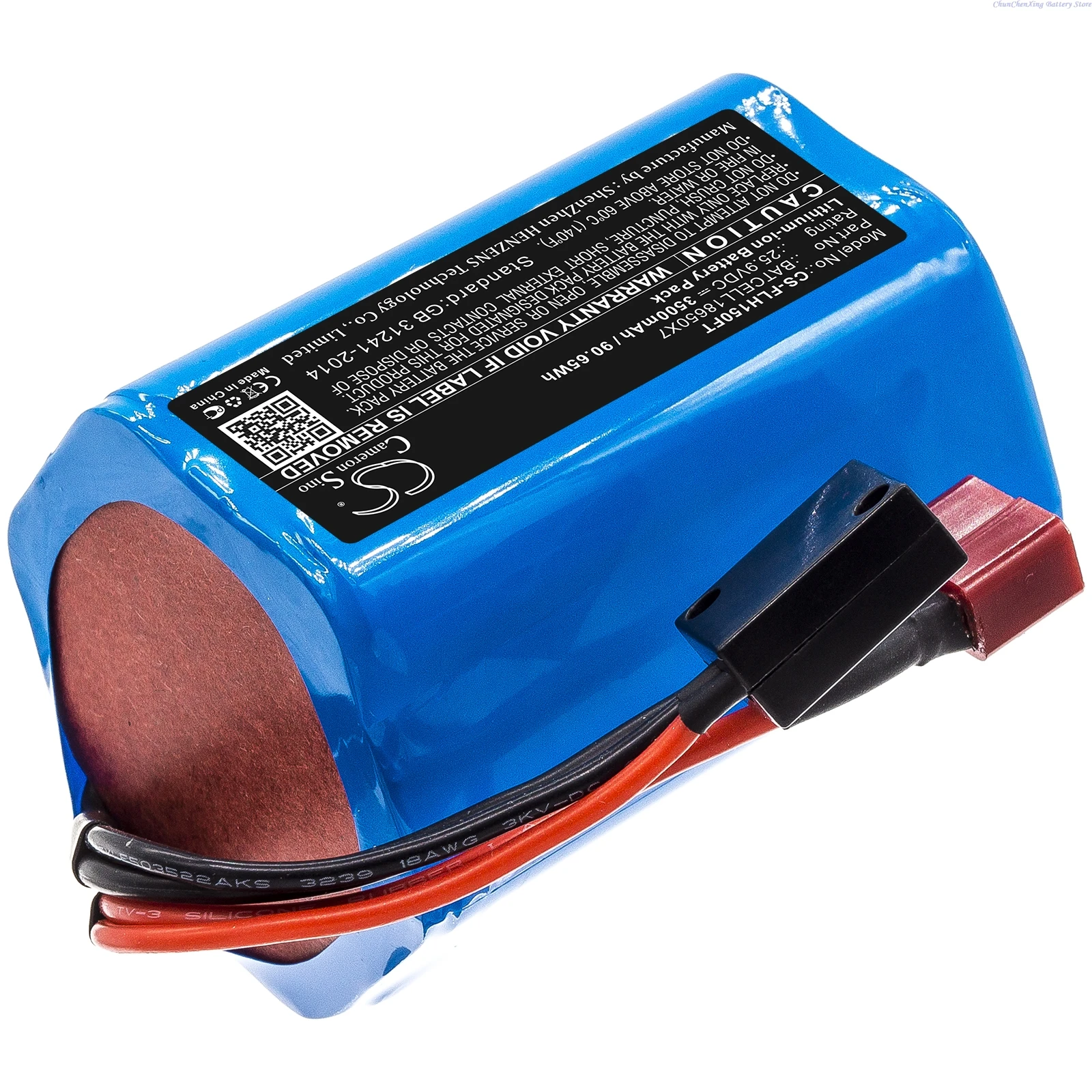 25.9V 3500mAh Flashlight Battery for Bigblue VL15000P-Pro Mini,CB30000P-II,VL33000P-II,VL33000P-RC, VL33000P-RCP, TL8000P +TOOL