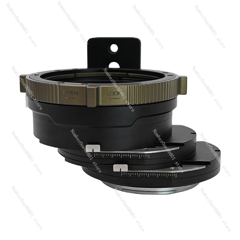 Locking adapter ring for PENTAX P67 lens or FUJI Fuji GFX100SII 50S2 50S 50R